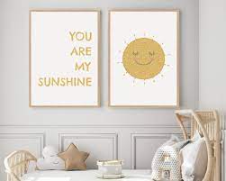 You Are My Sunshine Wall Art You Are My