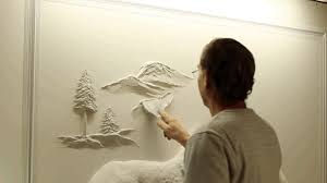 Artist Uses Ordinary Drywall To Create