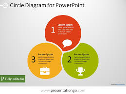 3 Circle Powerpoint Diagram Presentationgo Com