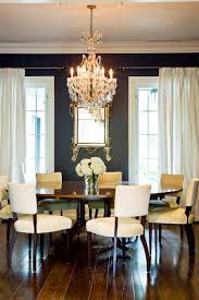 Round Dining Room Table Transitional
