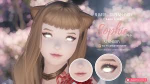 lys sophie makeup brows lashes