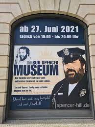 Aperto dal 27 giugno 2021 tutti i giorni dalle ore 10 alle 19. Bud Spencer Museum Eroffnet Im Juni 2021 In Berlin 09 03 2021 Spencer Hill De
