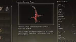 Elden Ring: Where to Find the Assassin's Crimson Dagger Talisman