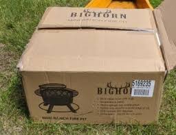 The bighorn fire was a wildfire in the santa catalina mountains north of tucson, arizona. Bighorn 24in Deep Bowl Mini Ranch Fire Pit In Box Kraft Auction Service