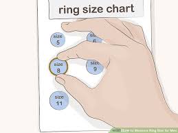 3 Ways To Measure Ring Size For Men Wikihow