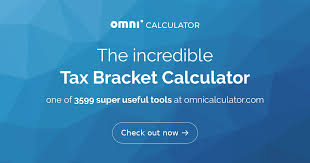 tax bracket calculator