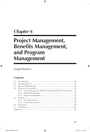 Find out why you should keep this statement handy, how to make corrections and how to request a. Pdf Project Management Benefits Management And Program Management