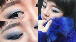 blue eyeshadow tutorial with wet n wild