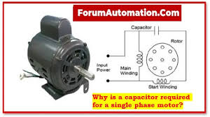 why is a capacitor required for the