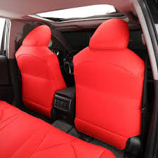 Custom Car Leather Seat Covers Set Kit