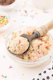 edible sugar cookie dough clean