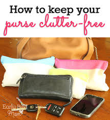 Your Purse Organized And Clutter Free