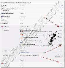 remove applications on facebook