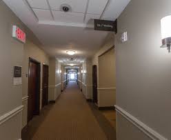 hallways at the sleep inn suites i 45