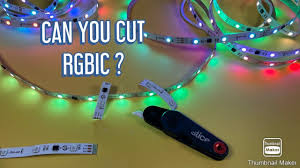 can you cut govee rgbic leds you