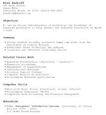 Resume Job Objective Good Work Objectives For A Resume Career