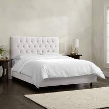 White Queen Bed Frame And Headboard