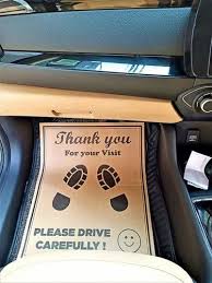 disposable car paper foot mat at best