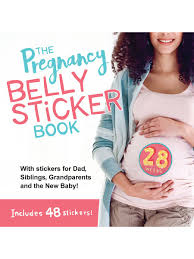 Pregnancy Book The Pregnant Belly Sticker Book