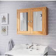Waverly Oak Bathroom Cabinet