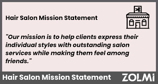 salon mission statement sles and