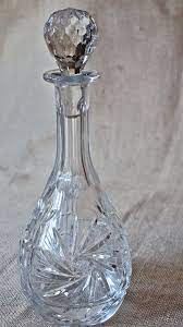 Vintage Crystal Decanter Barware