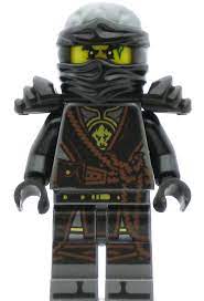 LEGO Ninjago Minifigure Cole - Hands of Time, Black Armor (70623)