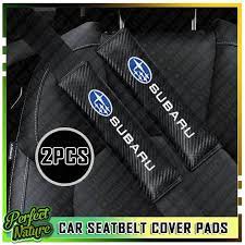 2pcs Subaru Carbon Fiber Seat Belt