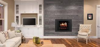 Electric Fireplace In Winter