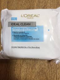 ideal clean makeup removing towelettes