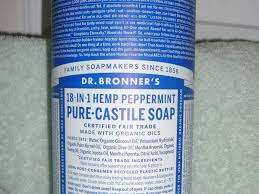 hemp peppermint pure castile soap