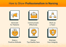 What is professional behavior in nursing?