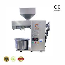 cold press oil machine with rature