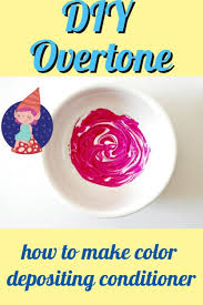 Color Depositing Shampoo And Conditioner Diy Overtone