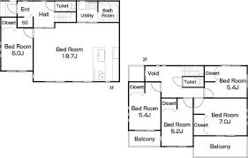 Free Vectors Detached House Floor Plan
