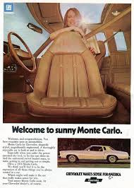 1974 Chevrolet Monte Carlo Advertising