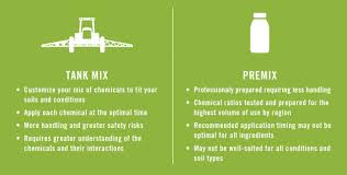 Premix Vs Tank Mix Ag Chemicals
