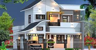 2100 Sq Ft 4 Bedroom Mixed Roof House