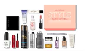 style summer essentials beauty box by