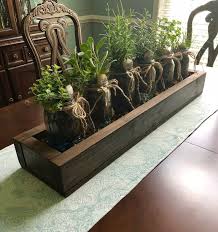 Garden Centerpiece Herb Centerpieces