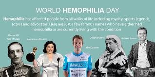 3 days after he was born, he was diagnosed to have severe hemophilia a. Isbt Central Office On Twitter Today It Is World Hemophilia Day This Day Is An International Awareness Day For Hemophilia And Other Bleeding Disorders It Is Held Annually On April 17 Date