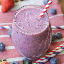 strawberry blueberry smoothie a