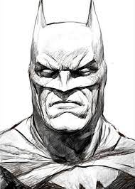 Connect them using two curved lines. Batman Sketch By Uncannyknack Comicbooks