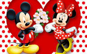 hd wallpaper mickey mouse and minnie