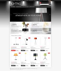 Website Template 50443 Lighting Store Lamps Custom Website