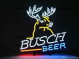 2019 Fashion New Handcraft Busch Beer Light Real Glass Tubes Beer Bar Pub Display Neon Sign 19x15 From Zenghuanlong 120 61 Dhgate Com