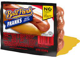 clic hot dogs ball park brand