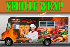 do vehicle wrap decals food truck food