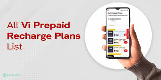 All Vi Prepaid Recharge Plans List For
