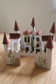 Papierburg basteln / bastelbogen haus zum ausdrucken kostenlos : Cute Play Castle Out Of Milk Cartons And Paper Towel Rolls Bastelarbeiten Basteln Mit Papier Bastelideen